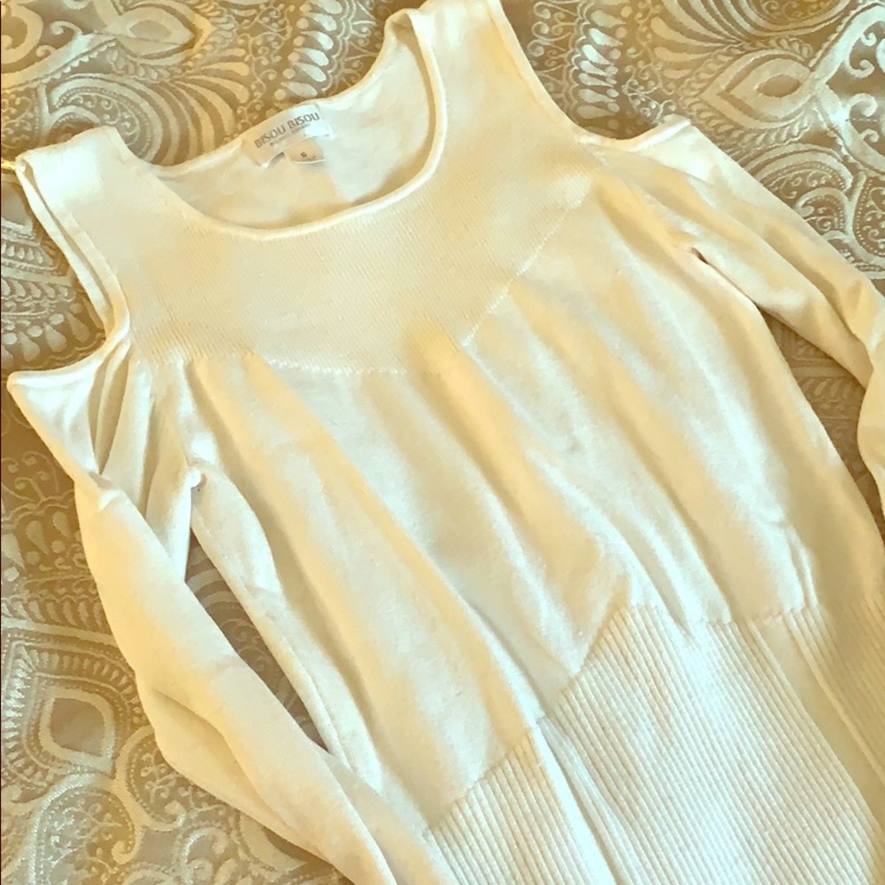 Cold Shoulder Sweater